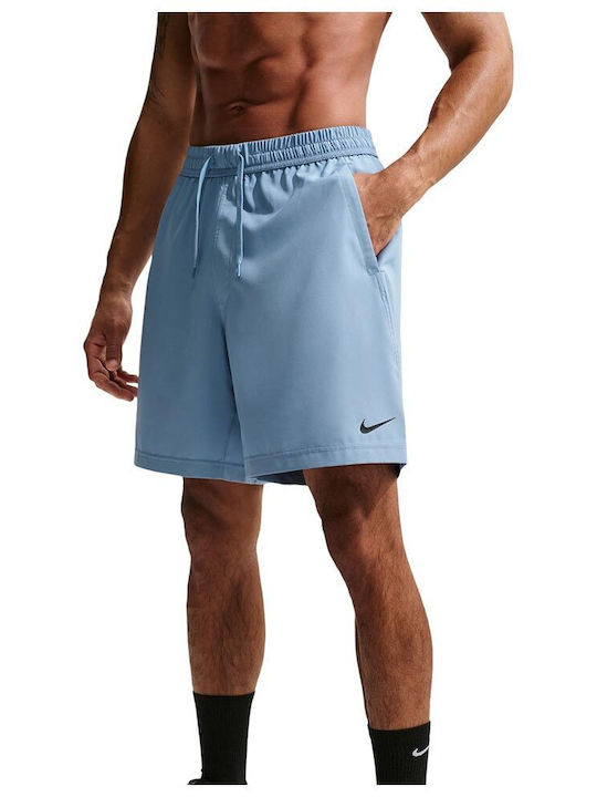 Nike Αθλητική Ανδρική Βερμούδα Dri-Fit Γαλάζια