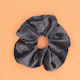 Scrunchies Glitter Ластик За Коса Сив