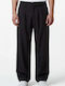 Pantaloni Relaxed Fit Negru