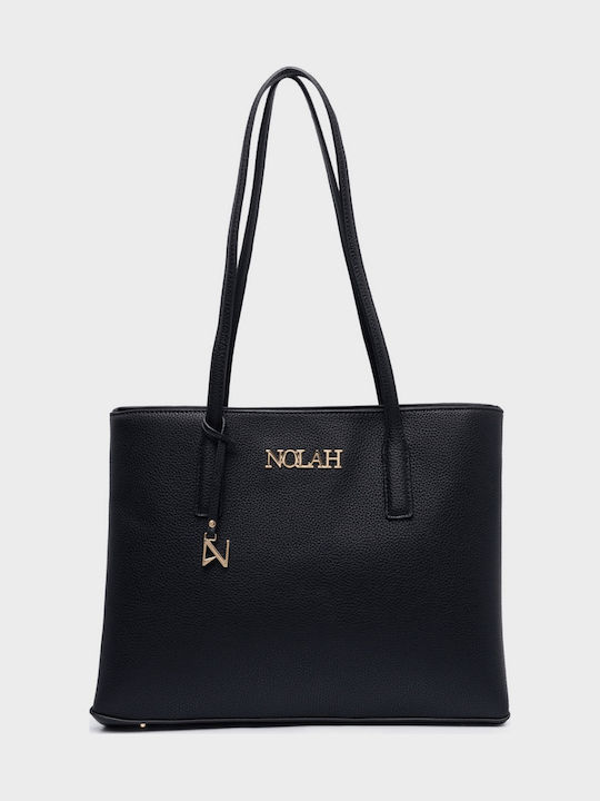 Nolah Valia Damen Schultertasche Schwarz