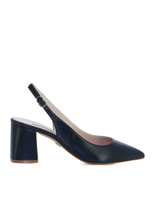 Damen Ballerinas Marineblaue