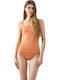 Fimelle Fimelle Salmon Women's Tank Top with Spaghetti Strap