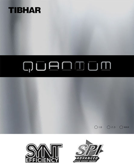 Tibhar Quantum Λάστιχο Ρακέτας Ping Pong σε Κόκκινο χρώμα 54478