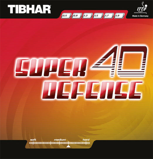 Tibhar Λάστιχο Ρακέτας Ping Pong σε Κόκκινο χρώμα 22845