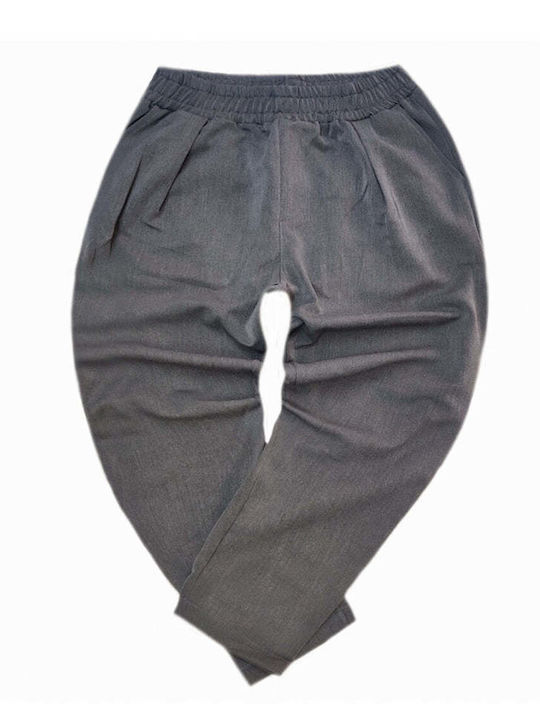 Henry Clothing Sweatpants with Elastic Gray