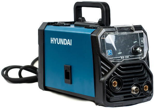 Hyundai Заваръчен Апарат Inverter MIG с Максимален Сварочен Ток 120A и Работен Цикъл 35%
