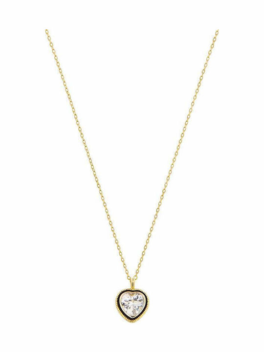 Ulysses Silber Halskette aus Silber 925 mit Zirkon