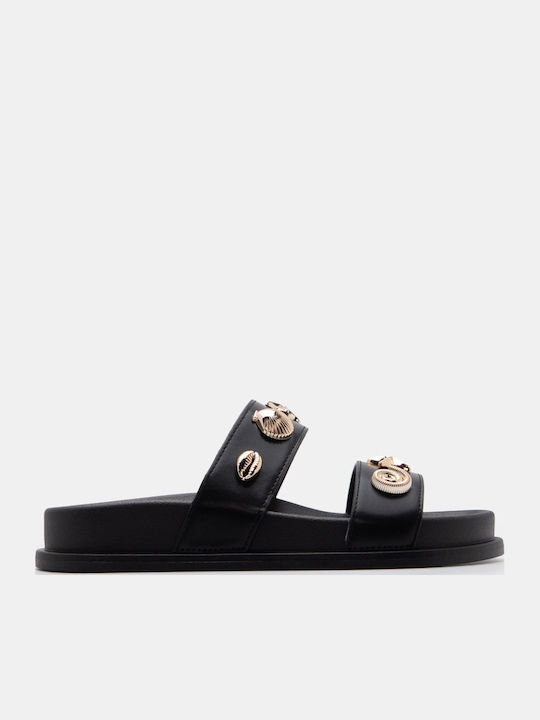 Γυναικεία Σανδάλια Flatforms Μαύρα