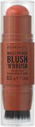 Rimmel Multi-tasker Blush 'n' Brush Stick Ρουζ ...