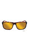 Lotto Unisex Sunglasses with Brown Frame and Yellow Lens 7227-077432