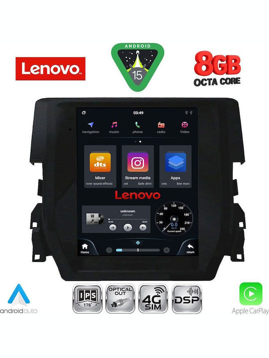 Lenovo Ssw 10975_cpa Tesla Стил Honda Civic Модел 2016-2021