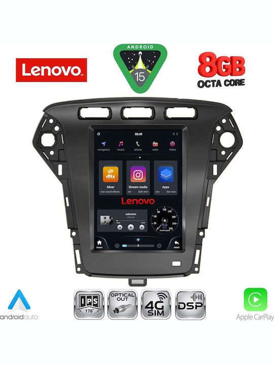 Lenovo Ssw 10958_cpa Tesla Stil Ford Mondeo Modell 2010-2013 Auto-Audiosysteme