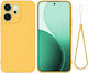 Solid Color Silicone Back Cover Yellow (Oppo Reno15 Pro 5g)