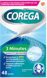 Corega Denture Cleaning Tablets 3 Minutes Mint Freshness 48 Pieces 1-63338 Corega Denture Cleaning Tablets 3 Minutes Mint Freshness 48 Pieces 1-63338