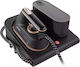 Raven Garment Steamer Floor 2400W with 1.2lt Tank Black