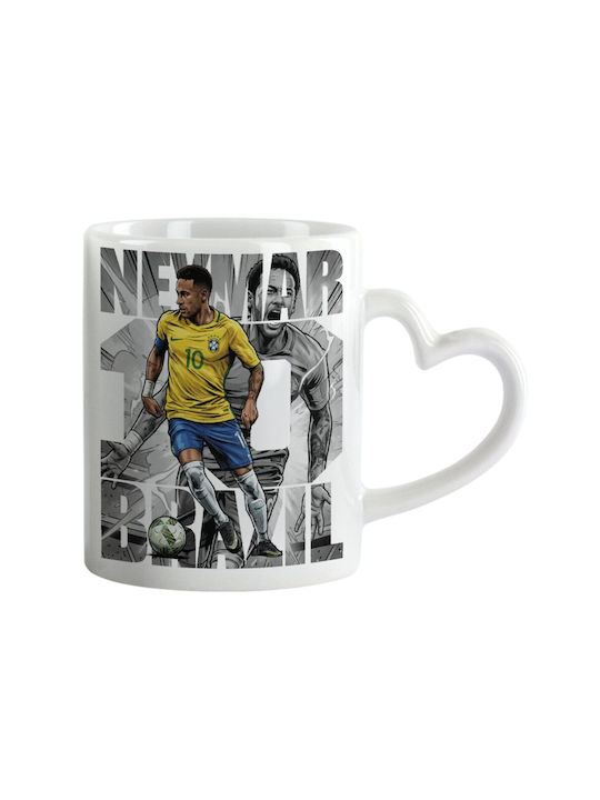 Koupakoupa Neymar Ceramic Mug White 330ml