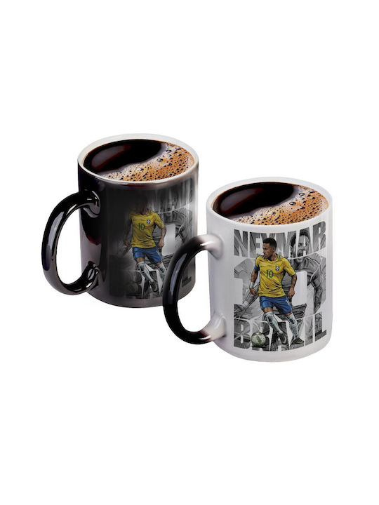 Koupakoupa Neymar Heat Change Ceramic Mug Black...