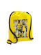 Koupakoupa Neymar KP_33470 Gym Bag BB Yellow Gym Backpack Yellow