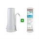 Atlas Filtri Depural Top Single Countertop Water Filter System with Matrikx CTO 021978 Replacement Filter