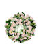 Crown 40cm Pink Roses
