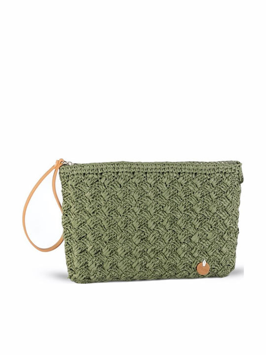 Kbas Women's Bag Clutch Khaki