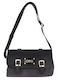 Women's Suede Shoulder Bag Black