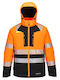 Portwest Pro Arbeitsjacken Reflektierend für Winter Orange