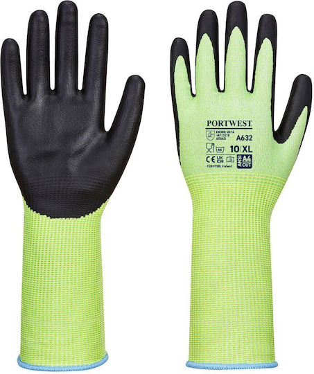 Portwest Portwest Sicherheitshandschuhe Grüne Nitril/Polyester 12 Stück