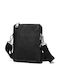 Leder Herren Tasche Schulter / Crossbody Schwarz