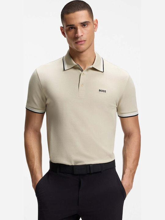 Boss Paddy Polo Μπλούζα Light Beige