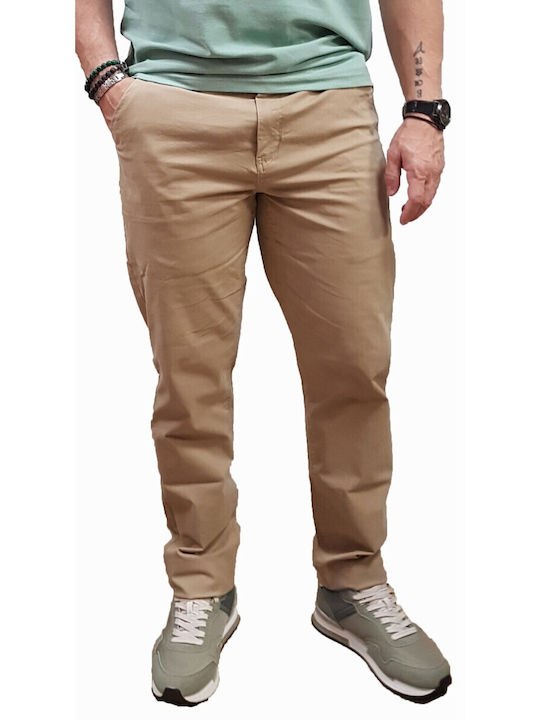 Rebase Rebase Men's Chino Trousers Elastic in S...