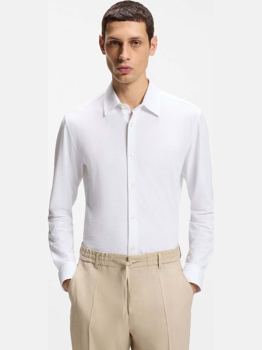 Roan Cămașă Cu Mânecă Lungă Regular Fit White