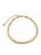 Poco Loco Gold Plated Stainless Steel Anklet from Stainless Steel