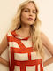 Women's Satin Sleeveless Blouse Multicolour