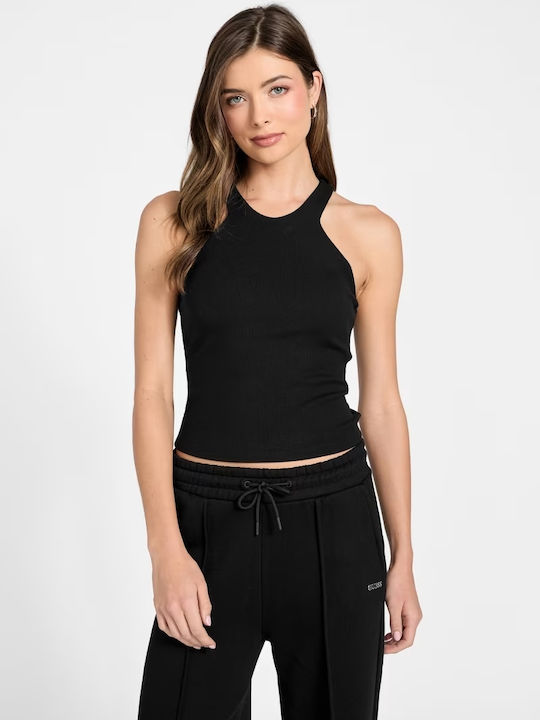 Guess Athleisure Women's Sleeveless Blouse Black