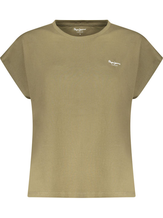Pepe Jeans Women's T-shirt Green