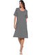 Summer Midi Polka Dot Dress