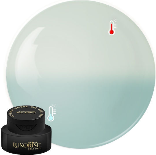 Gel UV Nail Art Babyboomer Luxorise Cushion Ombre Termo Azur Nisipuri 2ml