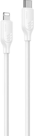Yesido USB-C to Lightning Cable 27W Λευκό 1m