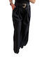 Women's Pantaloons with Rubber Band Black