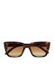 Okkia Elba Woman Sunglasses With Brown Tartaruga Frame And Brown Gradient Lens