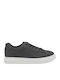 Men's Sneakers Black Leather