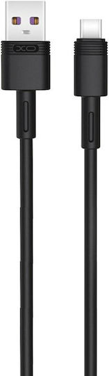 XO Редовен USB 2.0 към micro USB кабел Черен 1m XO-875528 1 брой