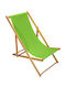 Sezlong Blumapi Din Lemn Pistachio 140x60x87cm