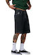 Herren Shorts Denim Schwarz