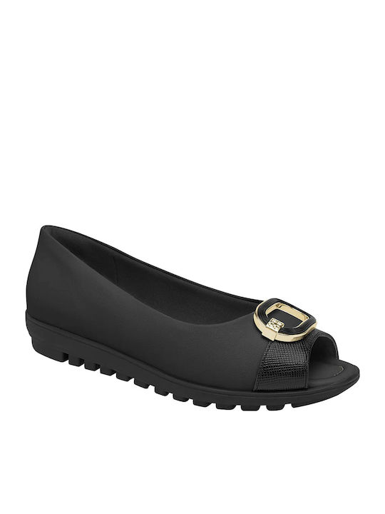 Peep Toe Pumps mit Schwarz Absatzhöhe