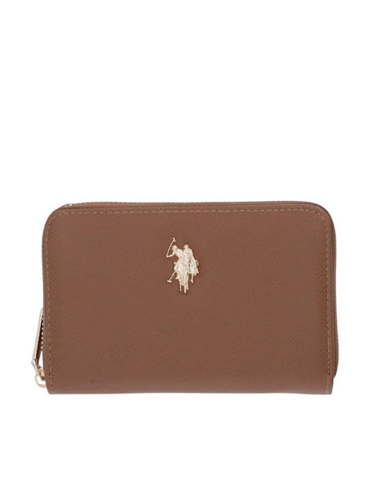 U.S. Polo Assn. Малък Дамски Портфейл Кафяв