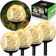 Smartic Set of 4 Solar Lights with Motion Sensor