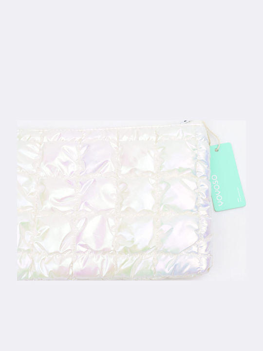 Yoyoso Makeup Bag Official Mesh White Filled Cotton