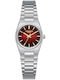 Lee Cooper Damenuhr 25mm Batterie mit Silber Metall-Armband